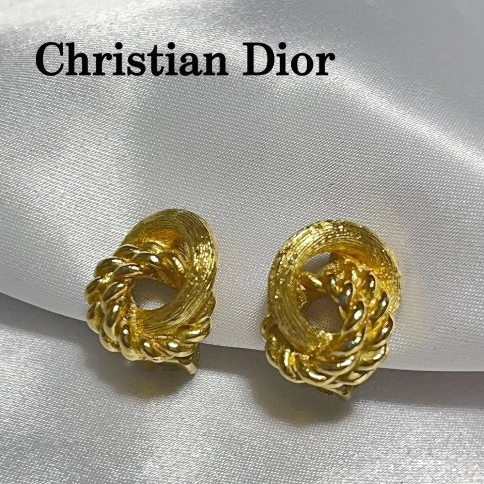 美品】Christian Dior イヤリング ゴールド202403-1345 – Re : che COLLECTION