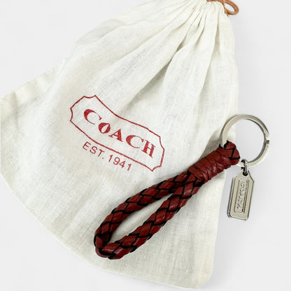 COACH コーチ メッシュレザー キーホルダー チャーム