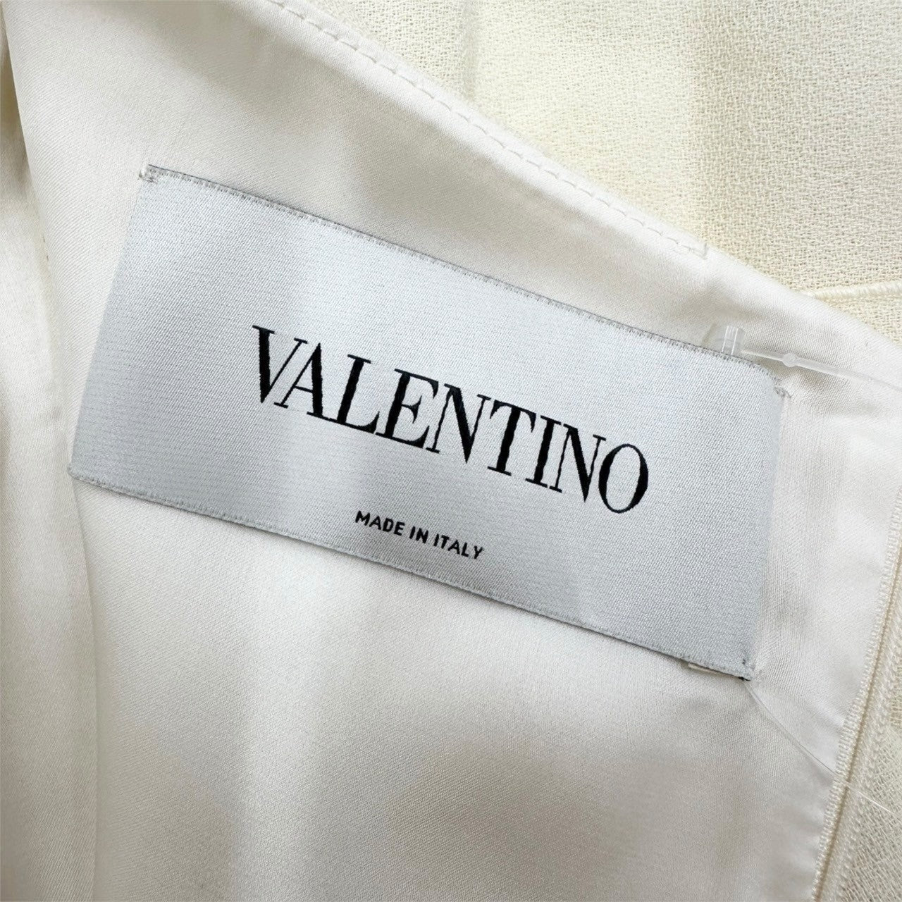 【目立った傷や汚れなし】VALENTINO ヴァレンティノ ワンピース ホワイト サイズ8 レディース