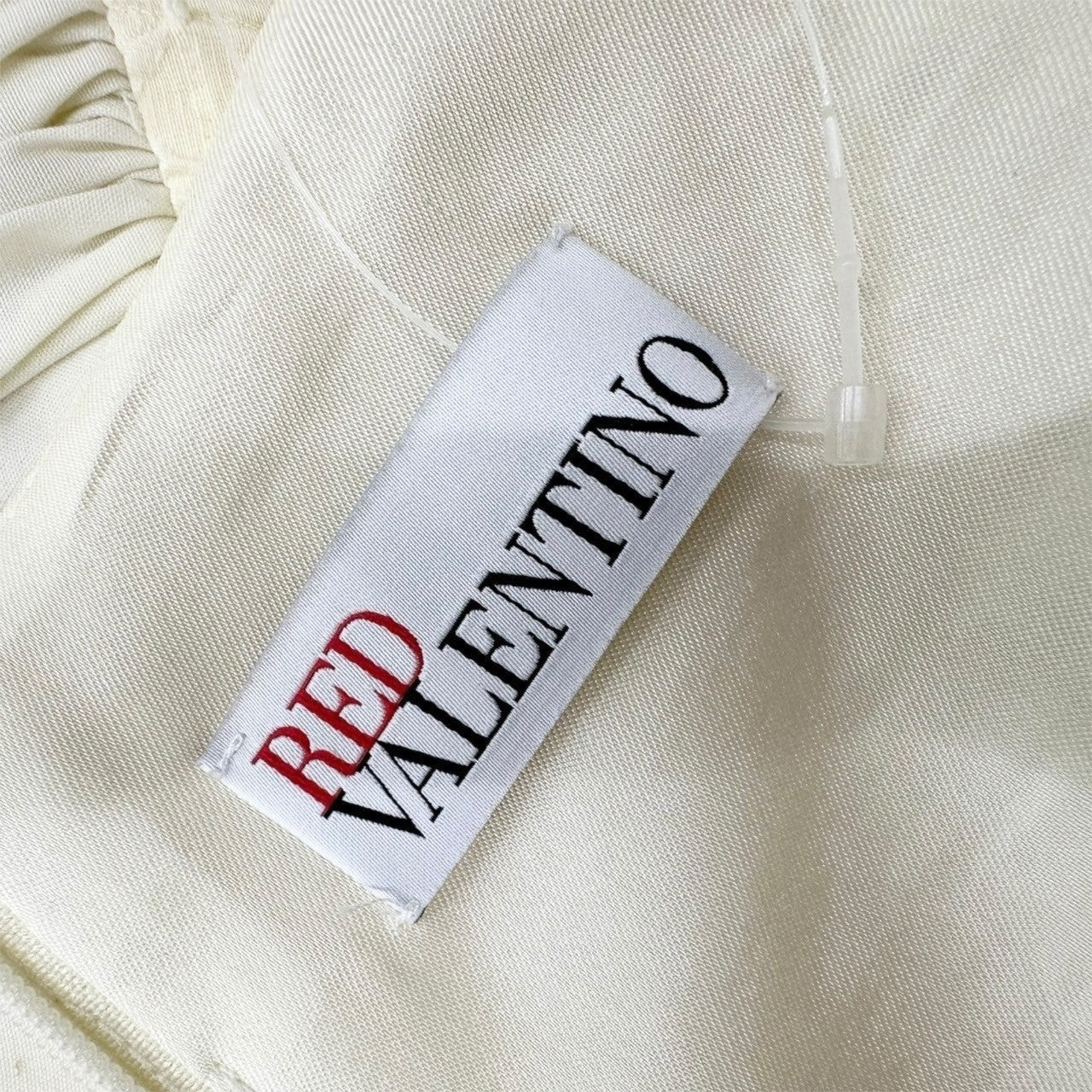 【目立った傷や汚れなし】RED VALENTINO レッドヴァレンティノ サイズ40 ホワイト ワンピース