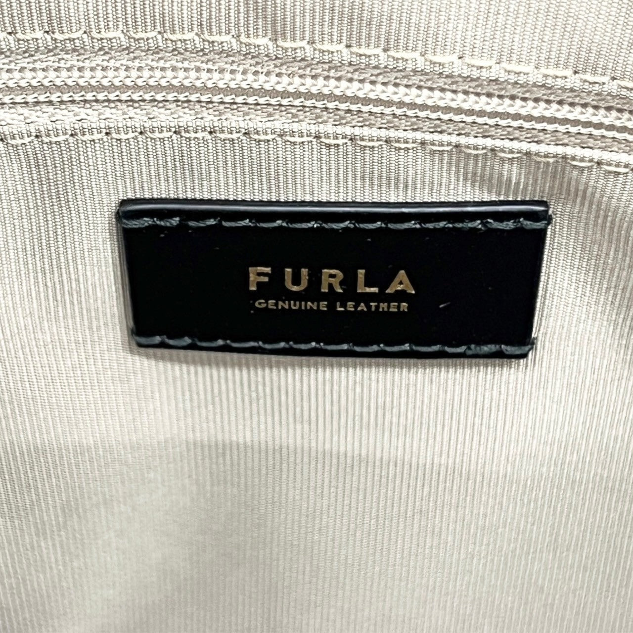 FURLA フルラ  2way ハンドバック レザー グレージュ　