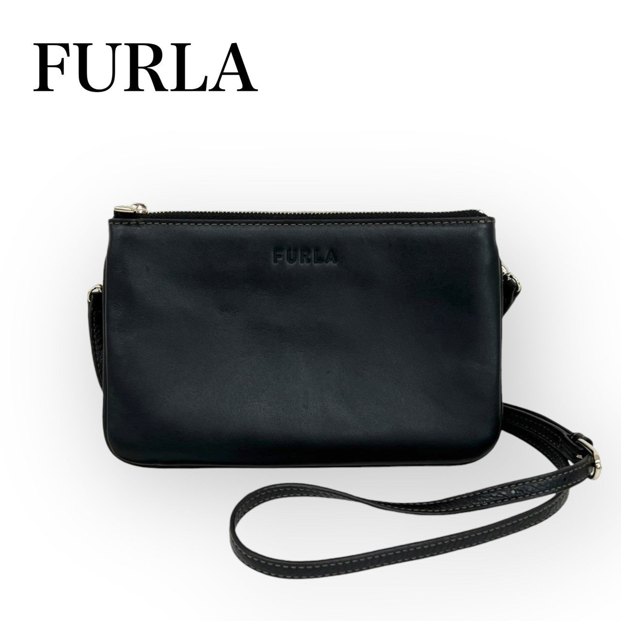 FURLA フルラ ショルダーバック レザー ブラック WE00217 BX0053 O6000 1 007