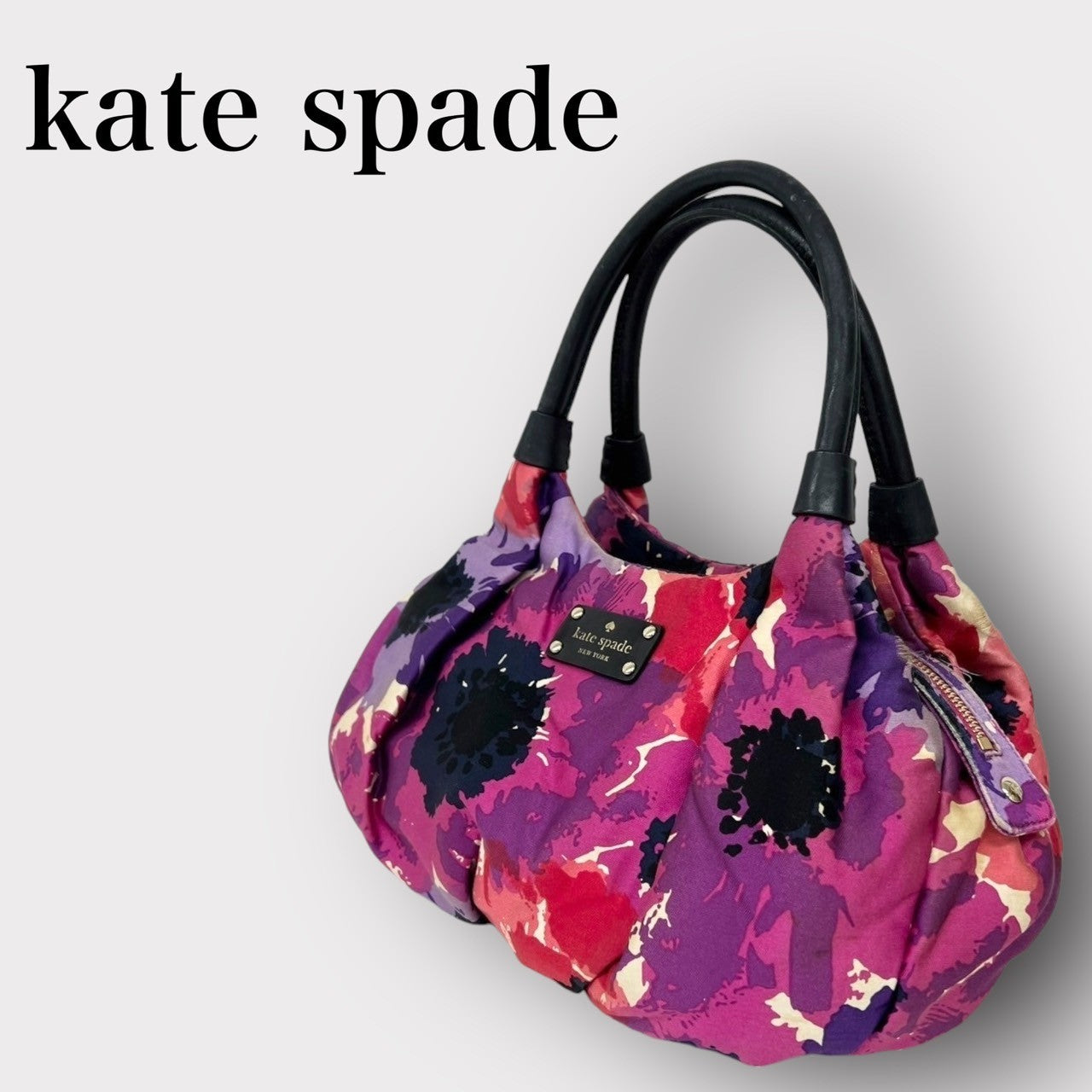 kate spade　ケイトスペード　ハンドバック　花柄　