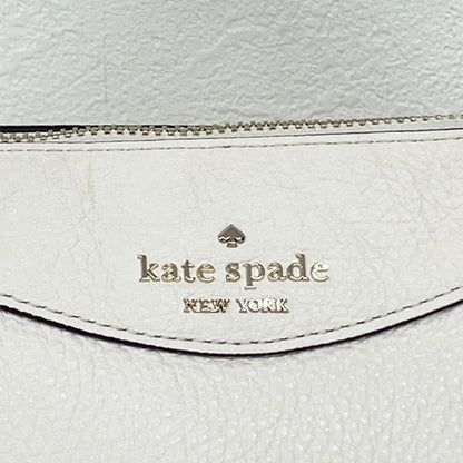 kate spade ケイトスペード 2way ハンドバッグ ショルダーバッグ ホワイト レザー