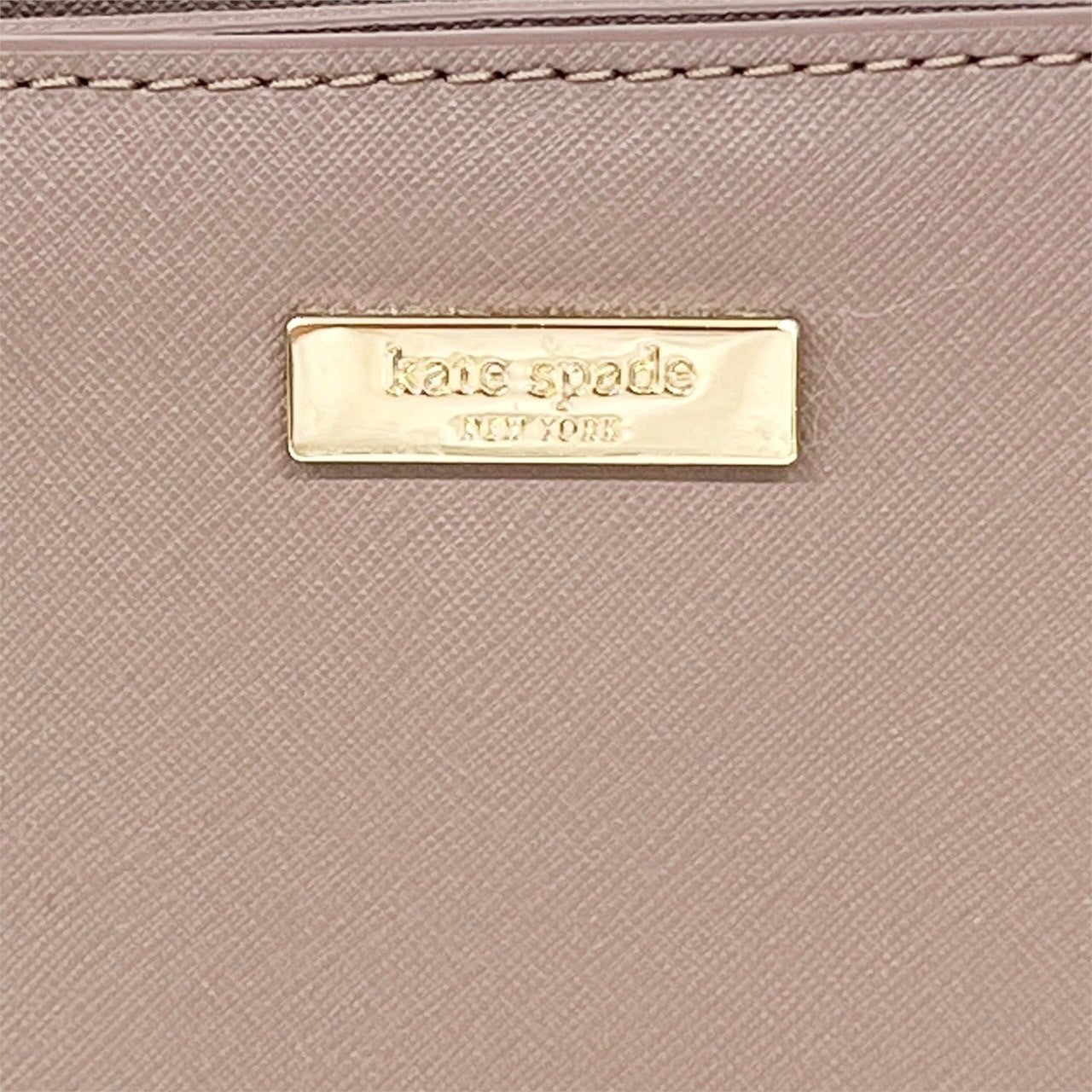 kate spade ケイトスペード 2way ハンドバッグ ショルダーバッグ ピンクブラウン レザー