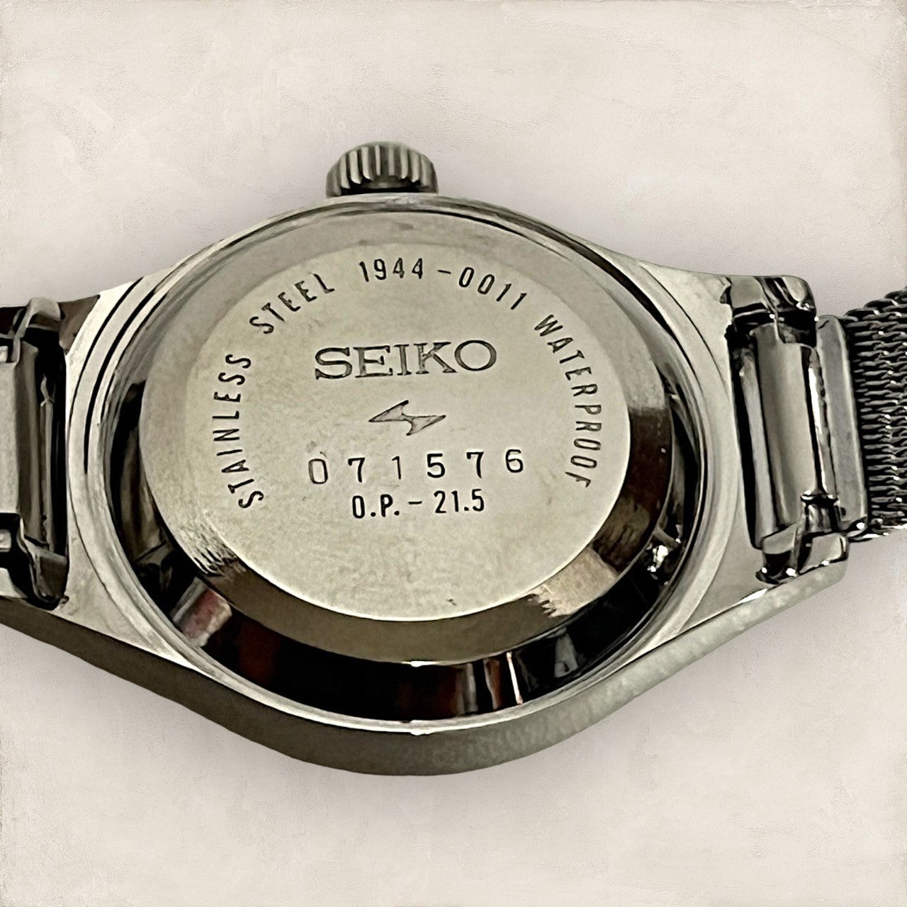 【少し傷あり 動作未確認】SEIKO セイコー 腕時計 アナログ シルバー　071576  202408-0495