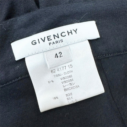 GIVENCHY ジバンシー ロングスカート 黒 BLACK サイズ42 202408-0427