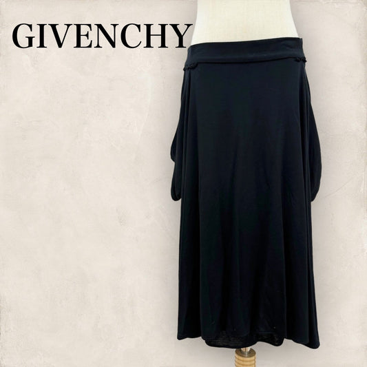 GIVENCHY ジバンシー ロングスカート 黒 BLACK サイズ42 202408-0427