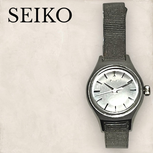 【少し傷あり 動作未確認】SEIKO セイコー 腕時計 アナログ シルバー　071576  202408-0495