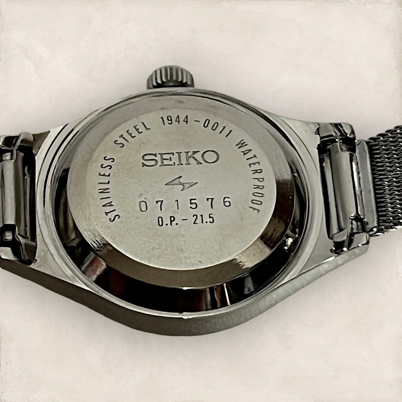 【少し傷あり 動作未確】SEIKO LUKIAセイコー ルキア腕時計 アナログ シルバー ブラック SY89-0A70  202408-0494