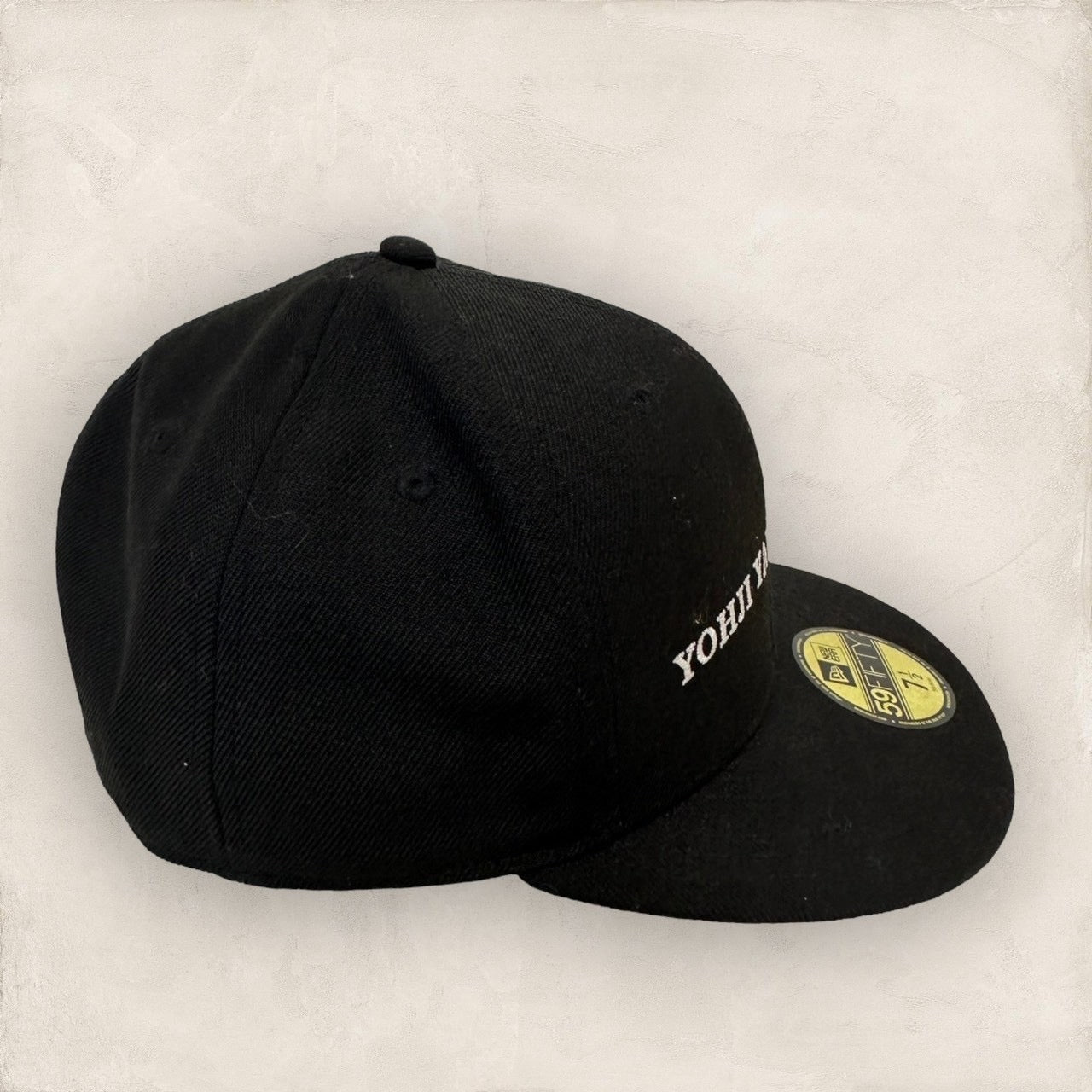 【美品】NEW ERA YOHJI YAMAMOTO Inc キャップ サイズ7 1/2 黒 ブラック 202406-2010