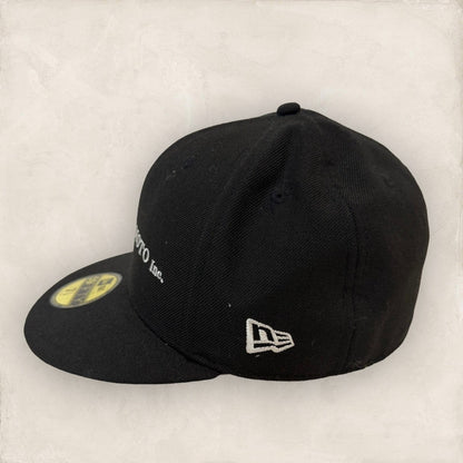 【美品】NEW ERA YOHJI YAMAMOTO Inc キャップ サイズ7 1/2 黒 ブラック 202406-2010