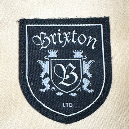 【美品】BRIXTON ブリクストン メンズ ポークパイハット サイズM 黒 ブラック 202406-0114