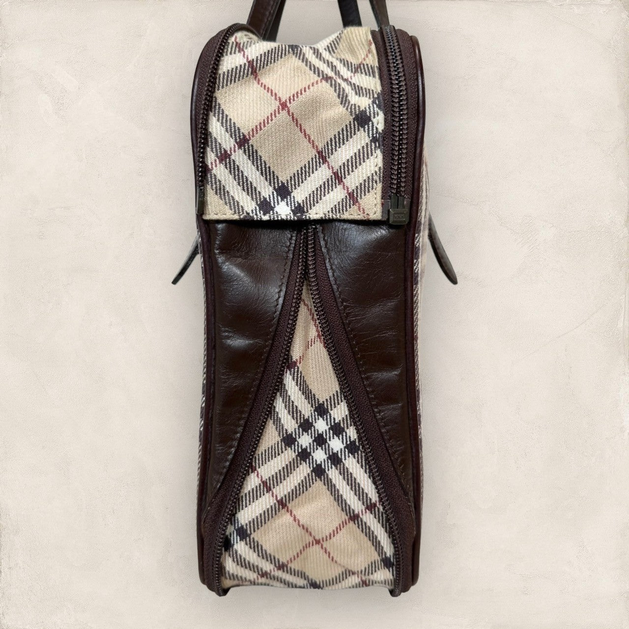 【美品】BURBERRY バーバリー ノバチェック キャンバス×レザー ２WAY ハンドバッグ  202406-2008