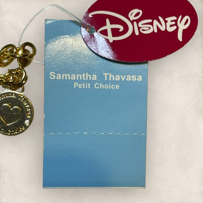 【未使用】Samantha Thavasa Petit Choice サマンサタバサプチチョイス ×ディズニーキーホルダー バックチャーム ゴールド 202406-0285