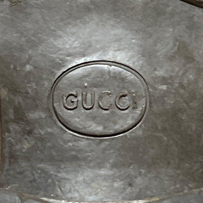 【使用感あり】GUCCI グッチ ホースビットローファー スエード ブラウン 茶色 サイズ41 202406-0225