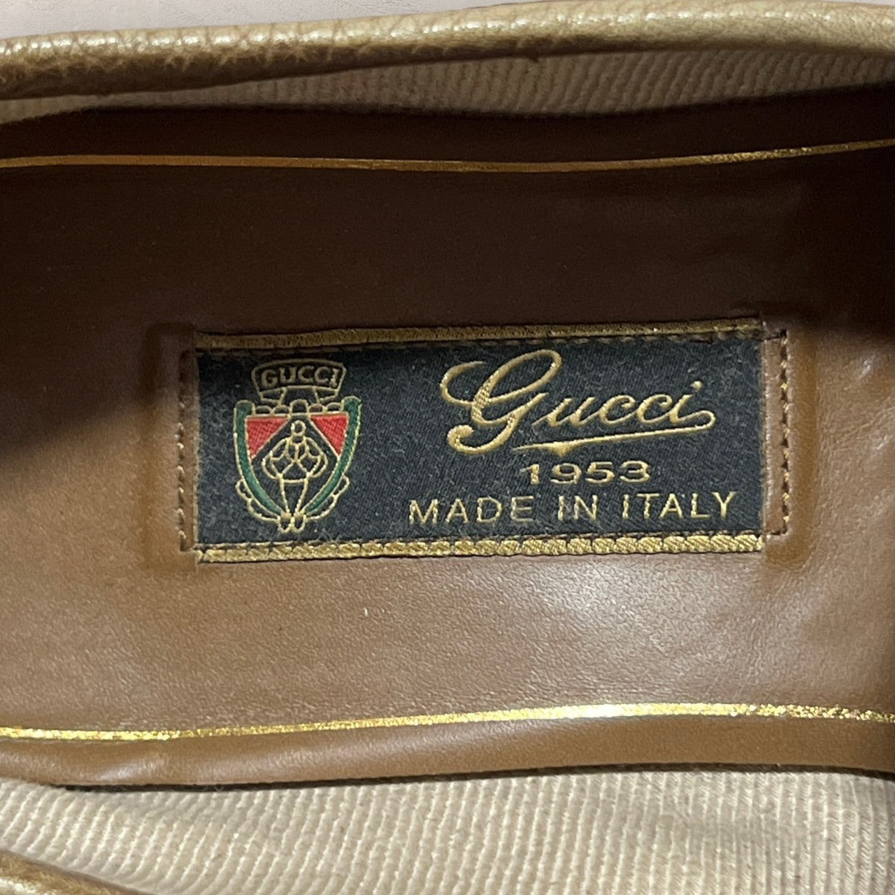 【少々使用感あり・専用箱袋付き】GUCCI グッチ ローファー ブラウン 茶色 サイズ6 メンズ 専用箱袋あり 202406-0206