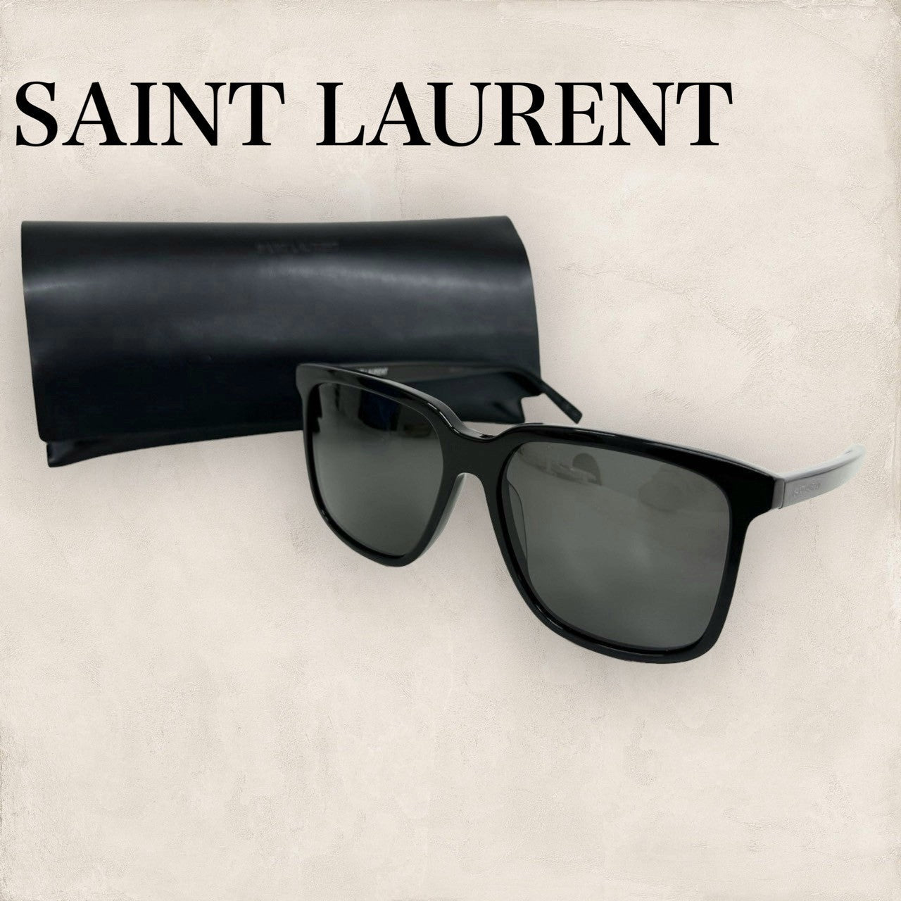 【フレームに少々の小傷あり】SAINT LAURENT サンローラン　サングラス　ブラック　SL480 001  202406-0349